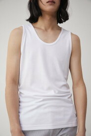 【SALE／10%OFF】AZUL BY MOUSSY MILANO RIB TANK TOP アズールバイマウジー トップス ノースリーブ・タンクトップ ホワイト ブラック