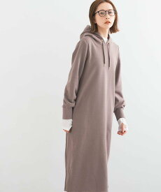 【SALE／30%OFF】URBAN RESEARCH ROSSO 『WEB限定』パーカーワンピース アーバンリサーチロッソ ワンピース・ドレス ワンピース ブラウン ネイビー【送料無料】