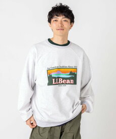 L.L.Bean 【JAPAN EDITION】ポーテージ・クルーネック・スウェットシャツ エルエルビーン トップス スウェット・トレーナー グレー ネイビー ピンク ホワイト【送料無料】