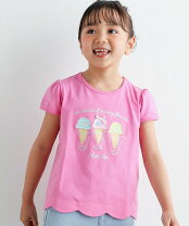 楽天市場】スパンコール tシャツ（キッズサイズ（cm）80 ～ 84cm 