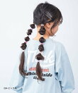 ぎざぎざ ヘアゴムセット(約100本入り) 子供服 キッズ 女の子 ヘアバンド 26SS