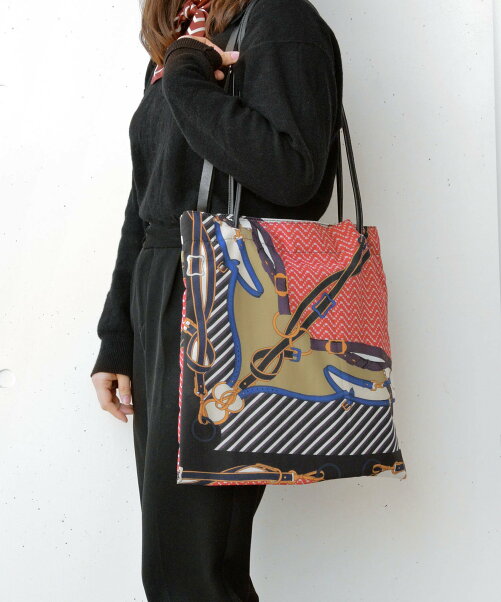 Histoire スカーフ柄トートバッグ Rakuten Fashion 楽天ファッション 旧楽天ブランドアベニュー R