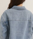 2WAYカラーデニムジャケット
