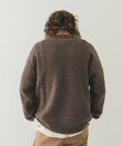 ウール混クルーネックニットプルオーバー