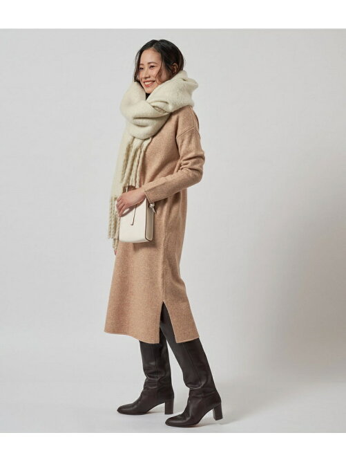 Rope Web限定 ボトルネックメランジニットワンピース Rakuten Fashion 楽天ファッション 旧楽天ブランドアベニュー V