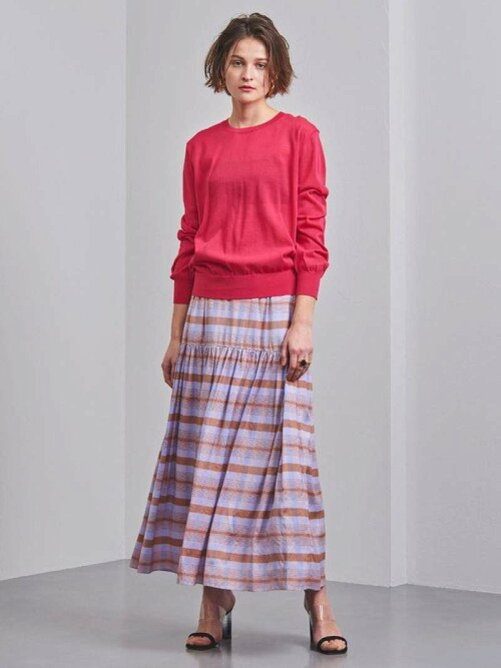 United Arrows Ltd Outlet Aewen Matoph イウエン マトフ チェック ロングスカート Rakuten Fashion 楽天ファッション 旧楽天ブランドアベニュー 9560