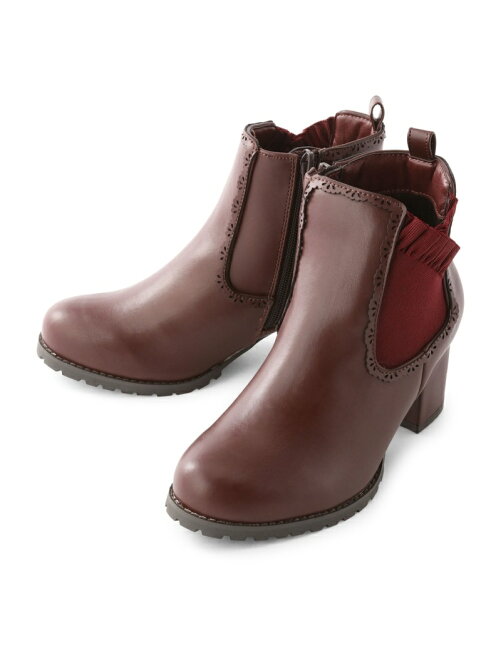 Axes Femme W フリルゴムサイドゴアブーツ Rakuten Fashion 楽天ファッション 旧楽天ブランドアベニュー Bm3560