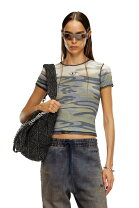 楽天市場】DIESEL（柄カモフラージュ・迷彩）（トップス｜レディース 
