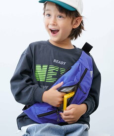 devirock 親子で使える ゲーム機ケース固定バンド付き 2WAY配色ボディバッグ ショルダーバッグ デビロック バッグ ショルダーバッグ グリーン ブラック ピンク オレンジ グレー ブルー ホワイト ブラウン パープル