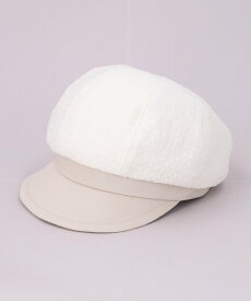 CA4LA DORIS カシラ 帽子 キャスケット ホワイト ブラック【送料無料】