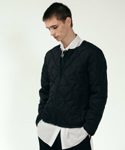 Schott xTAION/�^�C�I��/INNER DOWN JACKET/�C���i�[�_�E���W���P�b�g �V���b�g �W���P�b�g�E�A�E�^�[ �_�E���W���P�b�g�E�_�E���x�X�g �x�[�W�� �u���b�N�y���������z