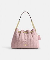 【SALE／58%OFF】COACH OUTLET 【公式】エヴリン ショルダー バッグ・ラブド デニム・キルティング アン…