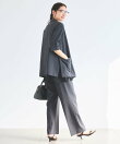 ツータックセンタープレスパンツ【接触冷感・吸水速乾】<セットアップ対応>