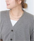 ウォッシャブルコットンシルクミックスVネックカーディガン