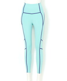 【SALE／49%OFF】Reebok (W)LM Colorblock HR Tight リーボック 靴下・レッグウェア レギンス・スパッツ ブルー【送料無料】