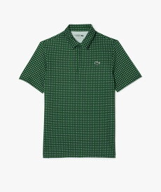 LACOSTE ミニマム総柄プリントゴルフポロシャツ ラコステ スポーツ・アウトドア用品 ゴルフグッズ グリーン ブルー レッド ホワイト ブラウン ネイビー【送料無料】