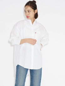 Levi's オーバーサイズシャツ ホワイト BRIGHT WHITE リーバイス トップス スウェット・トレーナー【送料無料】