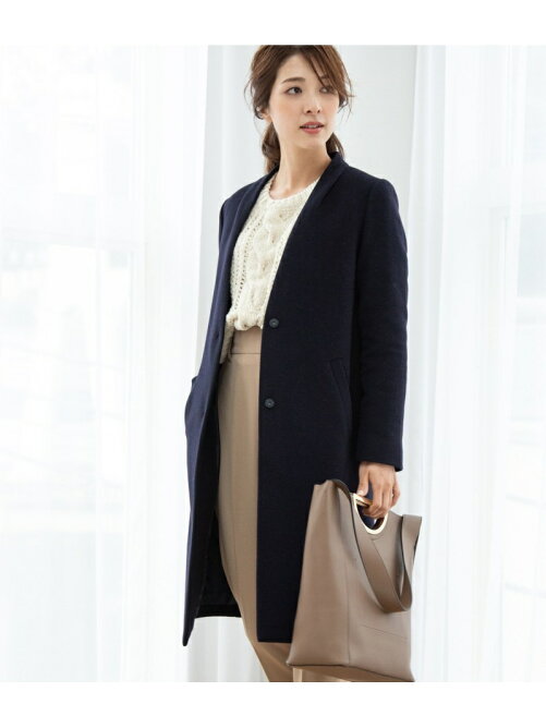 Vis Web限定 Picchiノーカラーvネックコート Rakuten Fashion 楽天ファッション 旧楽天ブランドアベニュー P11561