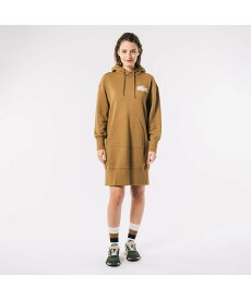 【SALE／40%OFF】LACOSTE ボアワニロゴスウェットフーディードレス ラコステ ワンピース・ドレス ワンピース ブラウン ブラック ホワイト【送料無料】