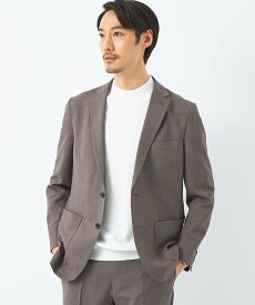 【SALE／70%OFF】UNITED ARROWS green label relaxing A+ PEシャークスキン スタンダード 2B ジャケット -ウォッシャブル・ストレッチ・防シワ- ユナイテッドアローズ アウトレット ジャケット・アウター テーラードジャケット・ブレザー グレー ブラウン ネイビ【送料無料】