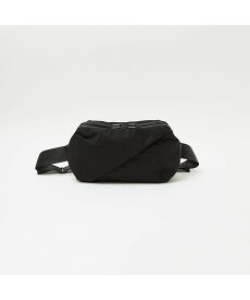 alfredoBANNISTER 【軽量,撥水】9L 素材切替 ユーティリティ スリング ボディバッグ アルフレッド・バニスター バッグ ボディバッグ・ウエストポーチ ブラック【送料無料】