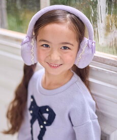 ANY KIDS マカロンイヤーマフ エニィ ファッション雑貨 イヤーマフ ピンク パープル