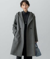 楽天市場】ウールアンゴラビーバー フーデッドコート 23区の通販