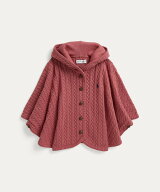 POLO RALPH LAUREN (ベビー)ミニケーブル コットン フーデッド ポンチョ ラルフローレン マタニティウェ…