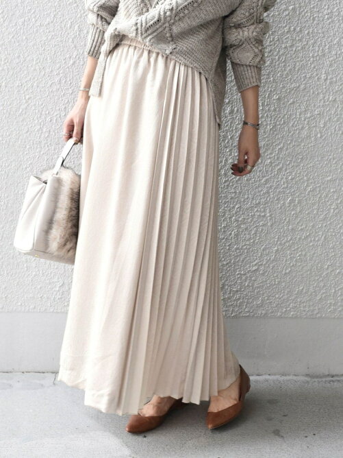 Ships Khaju サイドプリーツスカート Rakuten Fashion 楽天
