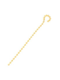 【SALE／43%OFF】ROPE' PICNIC PASSAGE ロングボールチェーンイヤーカフ ロペピクニック アクセサリー・腕時計 イヤリング・イヤーカフ ゴールド シルバー