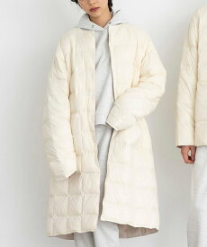 【SALE／33%OFF】coen 【WEB限定】TAION(タイオン)別注800flpロングダウンコート コーエン ジャケット・アウター ダウンジャケット・ダウンベスト ホワイト【送料無料】
