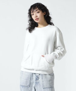 �ySALE�^40%OFF�zB'2nd PERFECT RIBS(�p�[�t�F�N�g���u�Y)Relax Pocket Crew Neck Sweat �r�[�Z�J���h �g�b�v�X �J�b�g�\�[�ET�V���c �O���[ �s���N�y���������z