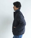 撥水リバーシブルスタンドブルゾン
