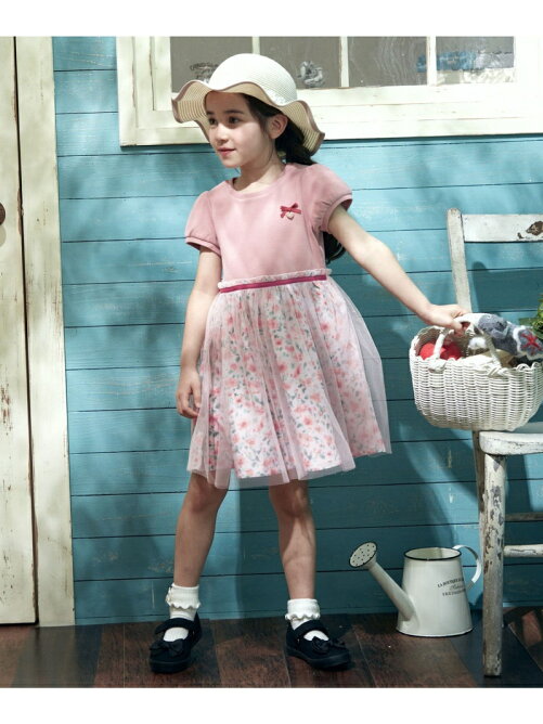 Any Fam 花柄ドッキング ワンピース Rakuten Fashion 楽天ファッション 旧楽天ブランドアベニュー Cg5564