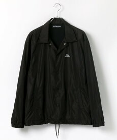 【SALE／20%OFF】Kappa Kappa コーチジャケット メンズ オーバーサイズ ナイロン ラザル ジャケット・アウター ナイロンジャケット ブラック【送料無料】