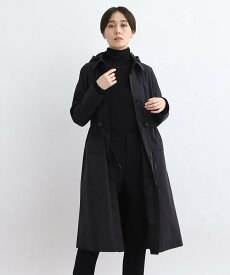 【SALE／52%OFF】INDIVI 【日本製/撥水/2WAY】モッズコート インディヴィ ジャケット・アウター ステンカラーコート ブラック ベージュ【送料無料】