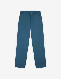 【SALE／45%OFF】Maison Kitsune 【公式】Maison Kitsune CASUAL PANTS メゾン キツネ アーカイブス パンツ その他のパンツ ブルー グリーン【送料無料】