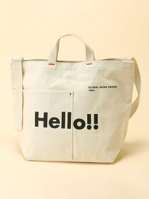 Global Work Gw 2wayロゴbag Rakuten Fashion 楽天ファッション 旧楽天ブランドアベニュー R