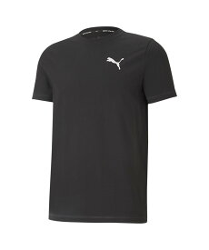 PUMA メンズ ACTIVE ソフト 半袖 Tシャツ プーマ トップス カットソー・Tシャツ ブラック