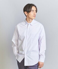 【SALE／60%OFF】BEAUTY&YOUTH UNITED ARROWS ＜one BEAUTY&YOUTH＞ PASTEL POPLIN PURPLE SHIRT/シャツ ユナイテッドアローズ アウトレット トップス シャツ・ブラウス パープル【送料無料】
