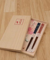 【SALE／15%OFF】BACKYARD FAMILY 桐箱夫婦箸ギフトセット 箸置付 ローラ 食器・調理器具・キッチン用品 …