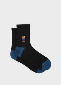 Paul Smith �A�[�e�B�X�g�X�g���C�v�u���b�N �\�b�N�X �|�[���E�X�~�X �C���E���b�O�E�F�A �C�� �u���b�N �l�C�r�[