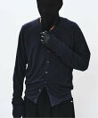 NOCTO ARCHIVE/ノクト アーカイブ Curve Panel Rib Cardigan