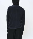 NOCTO ARCHIVE/ノクト アーカイブ Curve Panel Rib Cardigan