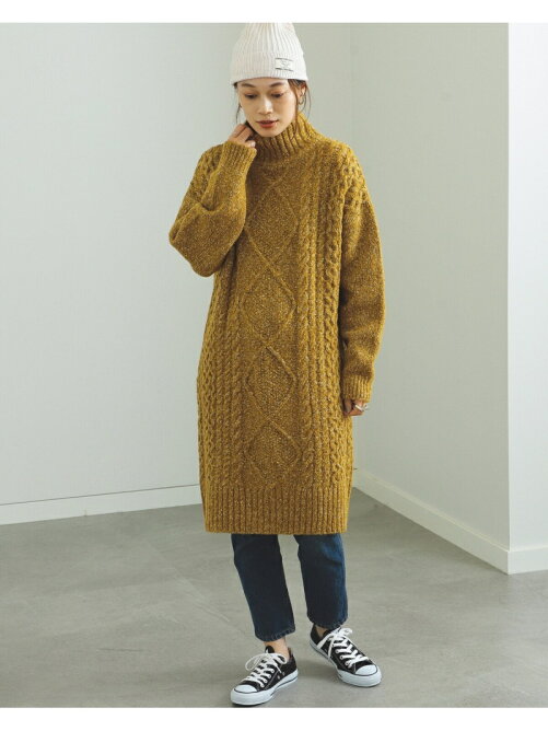 Beams Heart Beams Heart ケーブルニット ワンピース Rakuten Fashion 楽天ファッション 旧楽天ブランドアベニュー Ek2566