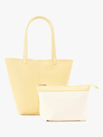 【SALE／30%OFF】Afternoon Tea LIVING カラーポーチ付きトートバッグ アフタヌーンティー・リビング バッグ トートバッグ ブラウン グリーン イエロー【送料無料】