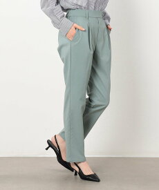 COMME CA MODELS 【美しいベーシックパンツ】ストレッチテーパードパンツ コムサイズム パンツ その他のパンツ グレー カーキグリーン ブラウン ベージュ ブラック グリーン【送料無料】