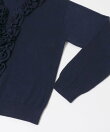 『WEB限定』フロントフリルニットプルオーバー