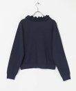『WEB限定』フロントフリルニットプルオーバー