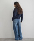 『WEB限定』フロントフリルニットプルオーバー
